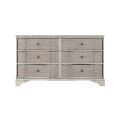 Commode double 6 tiroirs Alcove