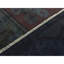 Tapis gris foncé noué à la main de haute qualité