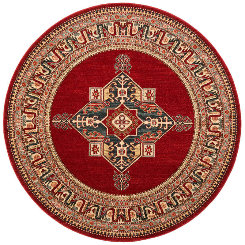 Pennypacker Performance Oriental Rug, Round 6'7"