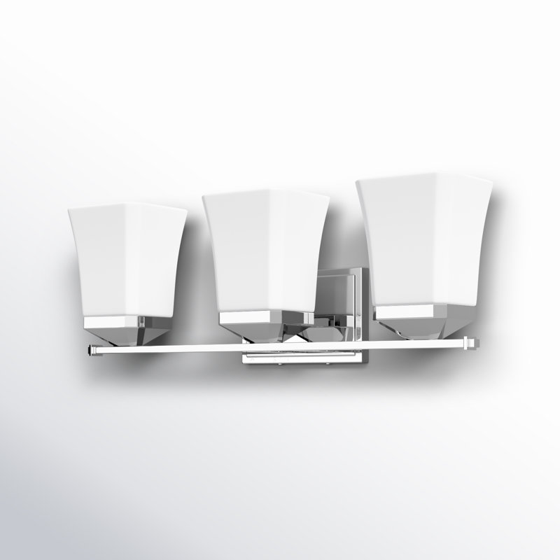 Rohrersville 3 - Light Dimmable Vanity Light, Chrome