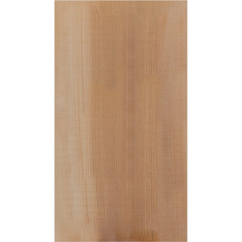 Yorktown Smooth Rafort Tail, Cèdre rouge, H 10 po x l 48 po x P 5,5 po