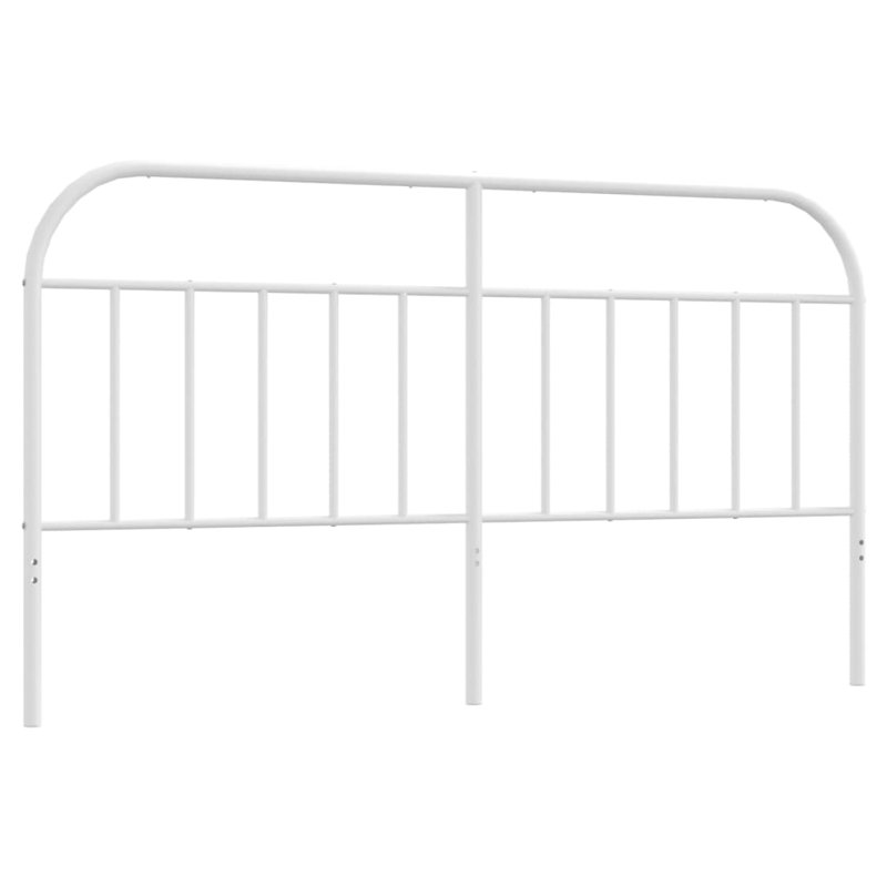 Steel Headboard, 150 x 200 cm, White