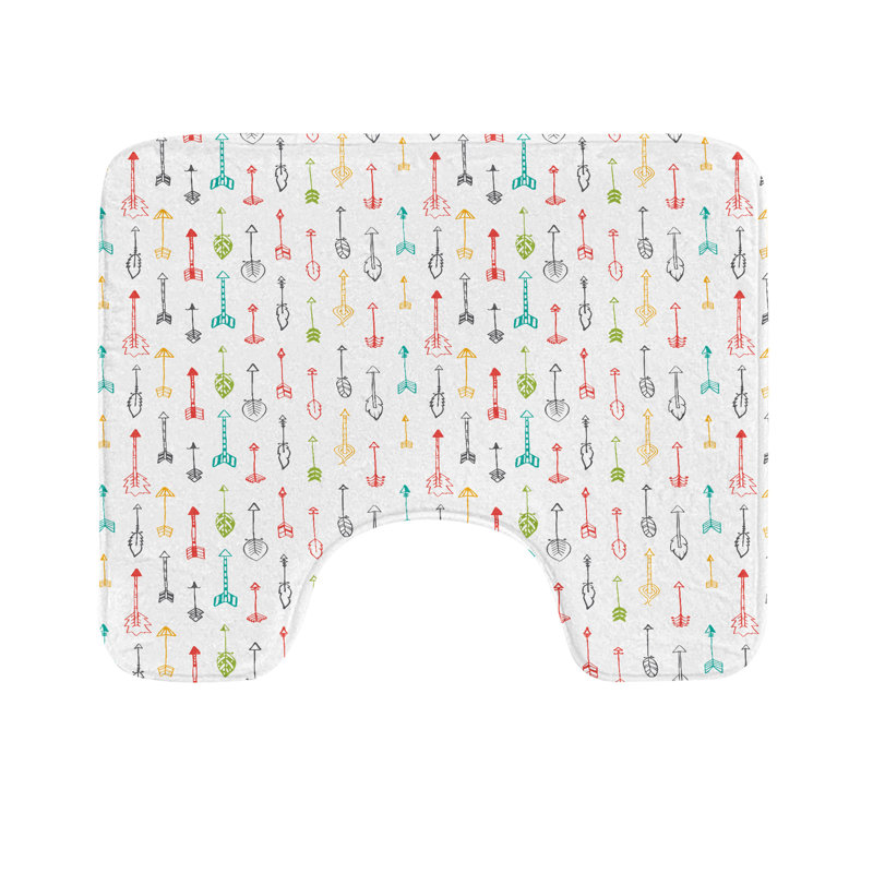 Tapis de salle de bain en forme de U Arrow