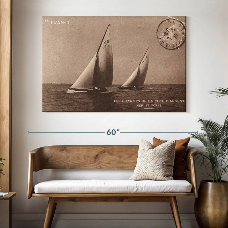 Aletra, voile rétro et sépia, H 34 po x l 51 po