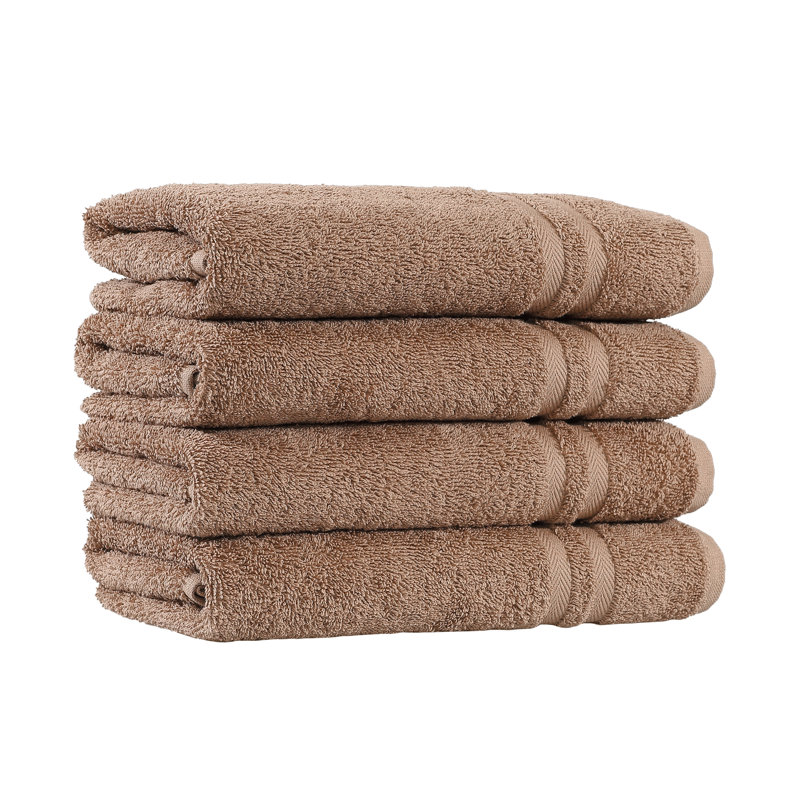 Denzi Turkish Cotton Hand Towel, Latte