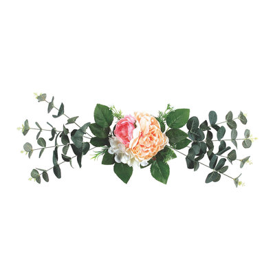 Faux Peony Swag