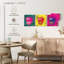 «Trippy Triple Mouth», ensemble de 3 reproductions sur toiles par PaintboxJenny-1877415099