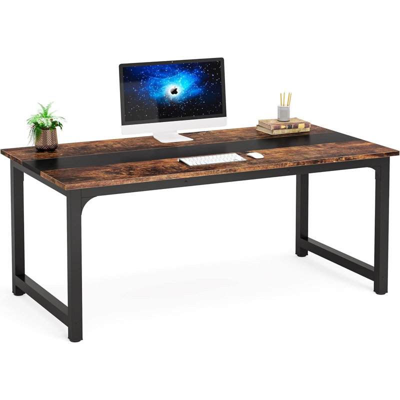 Adren Computer Desk, Brown