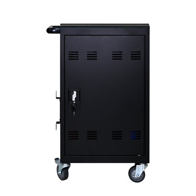Heavy-duty Mobile Charging Trolley For 30, With Lock Function 30 And Stability Enhancement Feature