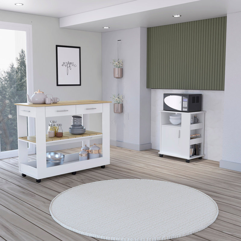 Wood Kitchen Island