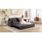 King Pull Out Sofa Bed – Convertible Sleeper Sofa Bed with USB Ports, Fabric Loveseat Chaise Lounge-755457117-747086827