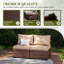 Wicker Outdoor Patio Sofa-637663216