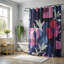 Rideaux de douche standard 1 pièce Abstract Hibiscus-100722225