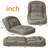 Triple Fold Down Sofa Bed-114232454