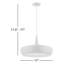 Luminaire suspendu géométrique 1 lumière Charon-189689721-189689670