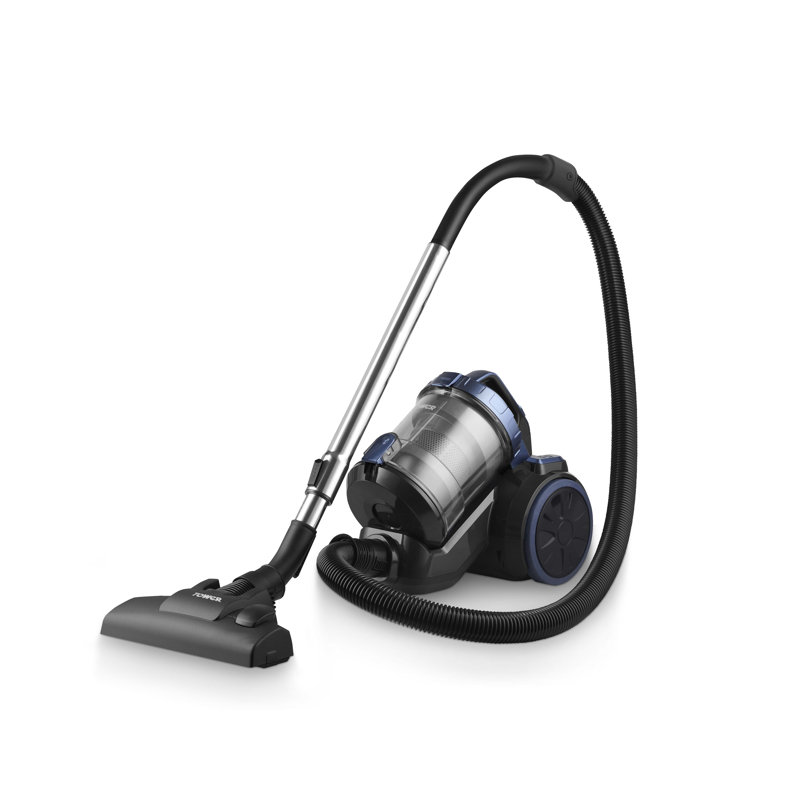 Tower Canister Vacuum, Blue