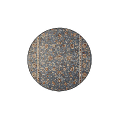 Machine Washable Gray Area Rug