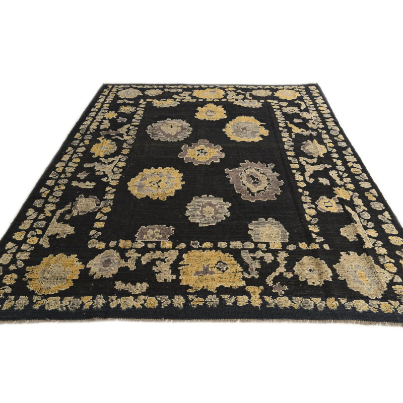Tapis noir 8 x 10 Pettaway