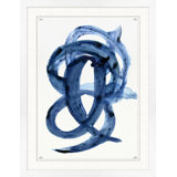 Blue Fluidity 2 Print by Thom Filicia