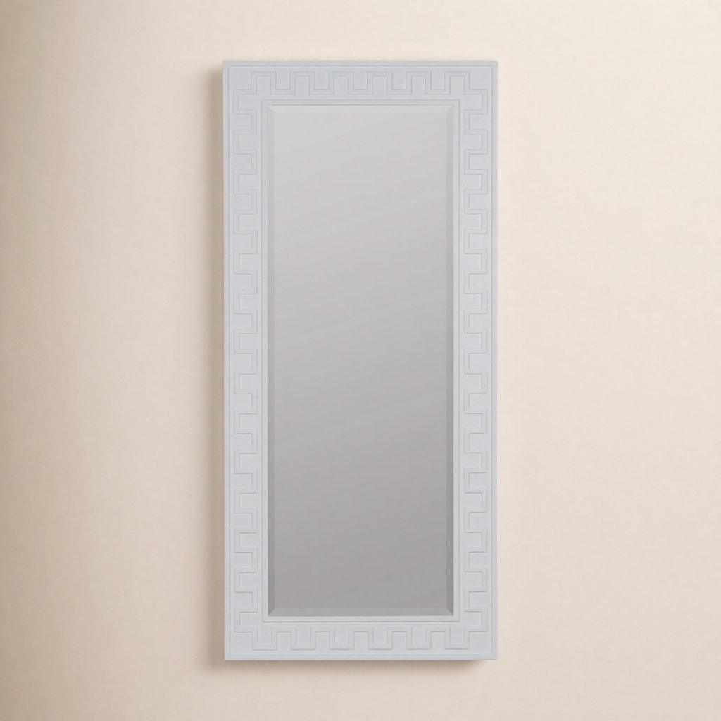 32" Full-Length Mirror, White
