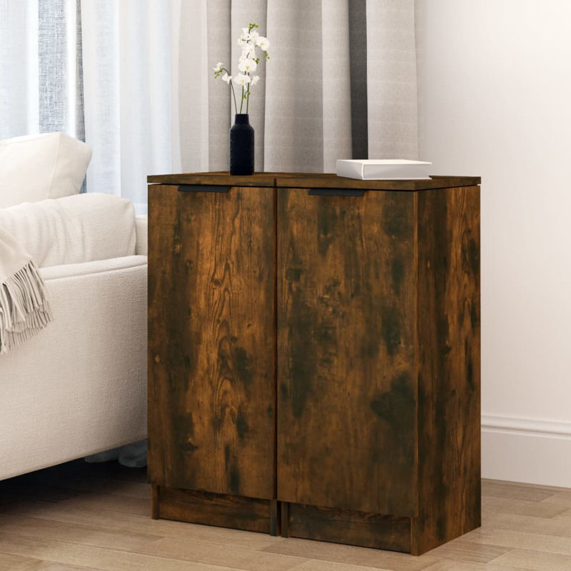 Koontz End Table, Smoked oak