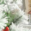 5FT Artificial Berry Christmas Tree with Metal Stand 184 Tips for Indoor Holiday Decoration Xmas Gift Realistic Branch Tips