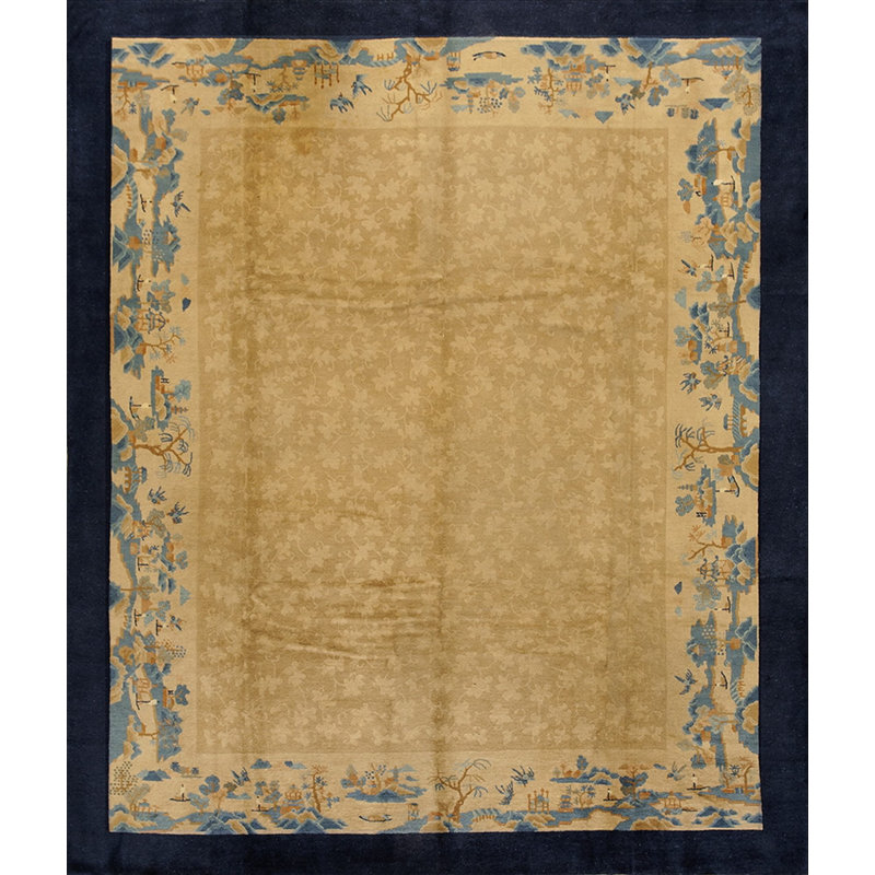 Tapis antique antique de Pékin