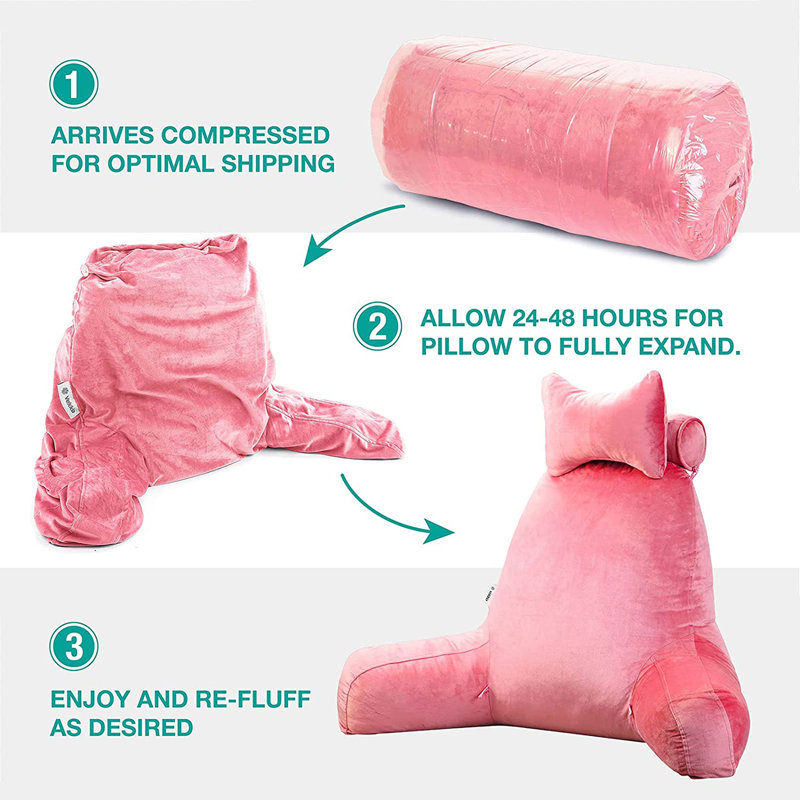 Foam Firm Pillow, Pink