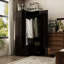 Armoire d'angle 35,4 po avec poteaux suspendus et tiroirs-1005948013