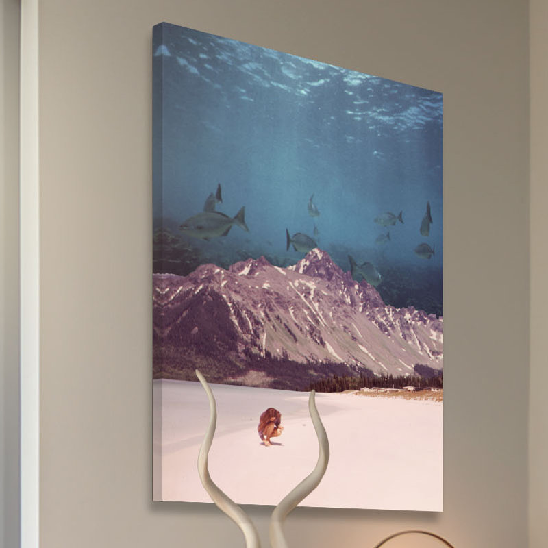 Wrapped Canvas Print, 114cm H x 76cm W x 3.8cm D