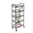 Authement 5-Tier Rolling File Cart