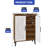 Modern 5-Tier Shoe Cabinet with Doors for Entryway & Hallway-550695883