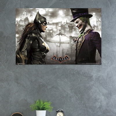 Impression sur papier arkham knight-faceoff