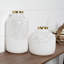 Vase de table en céramique blanche-1597442668