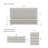 Microsuede Wall Paneling in Neutral Sand