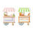 Easter Wooden Booths Table Decor