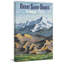 Great Sand Dunes V - reproduction sur toile tendue-1929804361