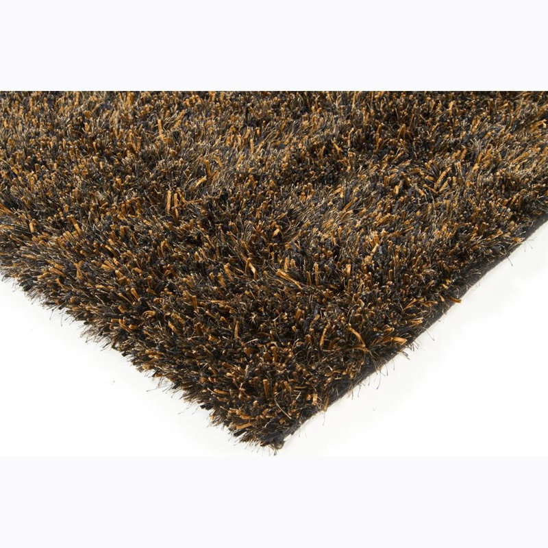 Tulip Red Area Rug, Brown, Rectangle 7'9" x 10'6"