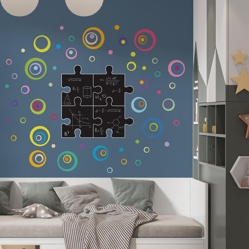 Abstract Chalkboard & Whiteboard Decals