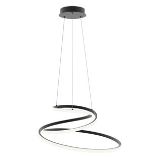 1 - Light LED Geometric Pendant