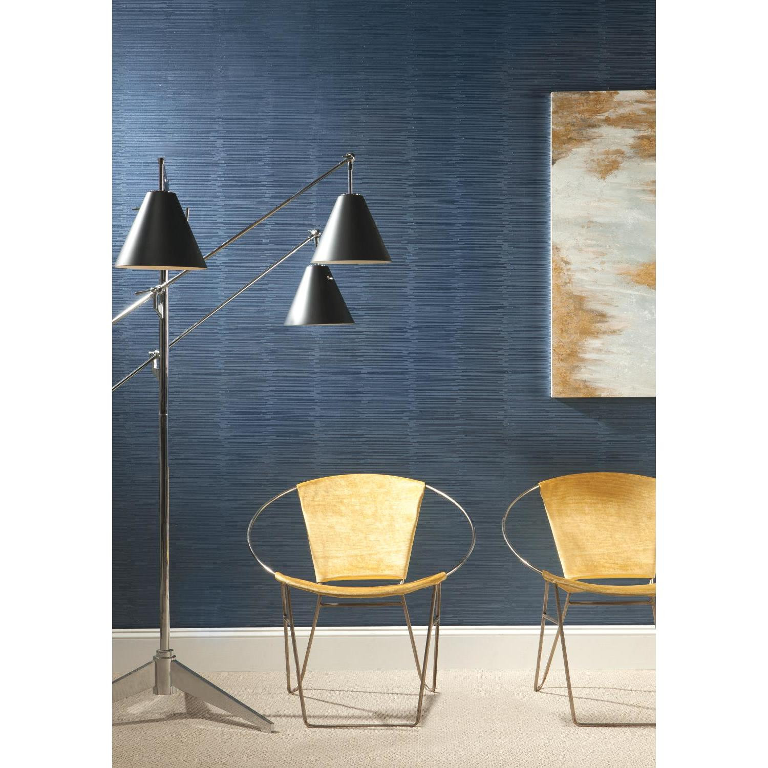 Boudin Wallpaper, Blue