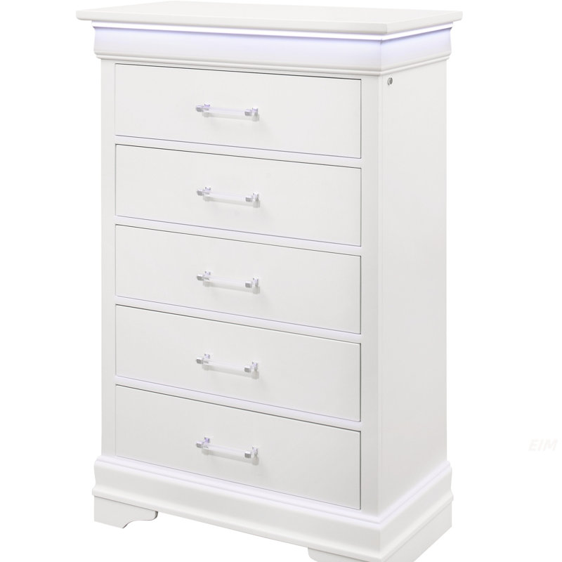 COFFRET BLANC CHARLSTON AVEC DEL