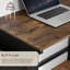 Kernberry Metal Base Computer Desk-2066731889
