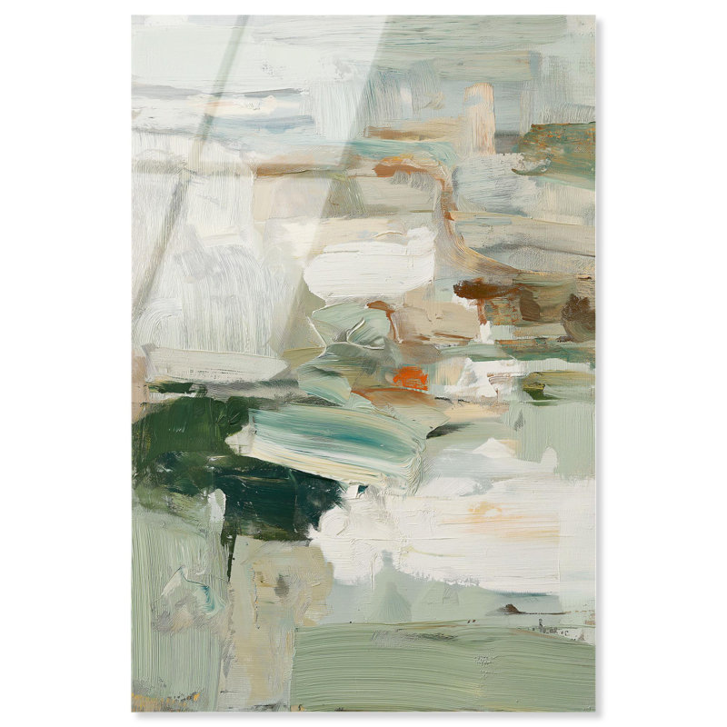 Décoration murale verte Hush Coastal Vibrancy I par Art Remedy, H 30 po x l 20 po