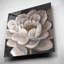 «Neutral Fleur I» par Tim O'Toole, art mural en verre acrylique-1937182199