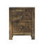 Ensemble de table de chevet en bois
