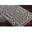 Tapis noir tissé à la main Kazuho-1568496038