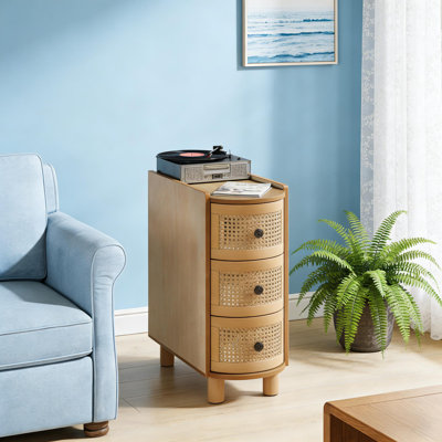 Table de chevet en bois, table d'appoint moderne pour chambre à coucher ou salon | Idée de cadeau