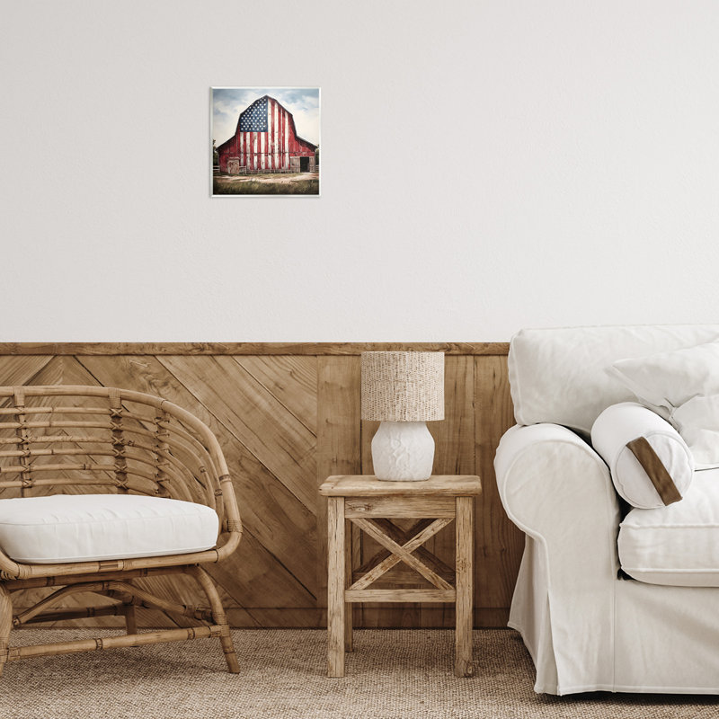 Art mural Americana Barn View par Petal Prints Design
