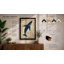 Whale in Blue Japandi - Framed Print-1776501358-1776501359